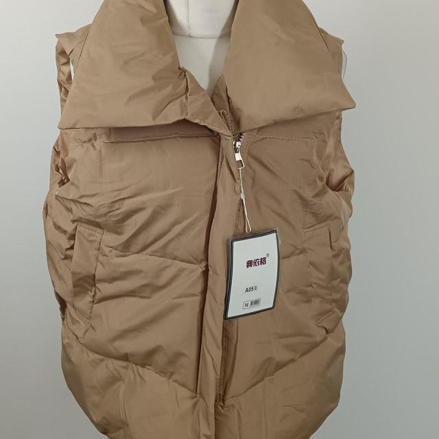 Women's Gilet - Tan - M on Productcaster.