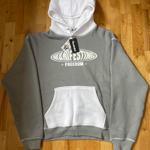 Men's Hoodie - Grey - L on Productcaster.