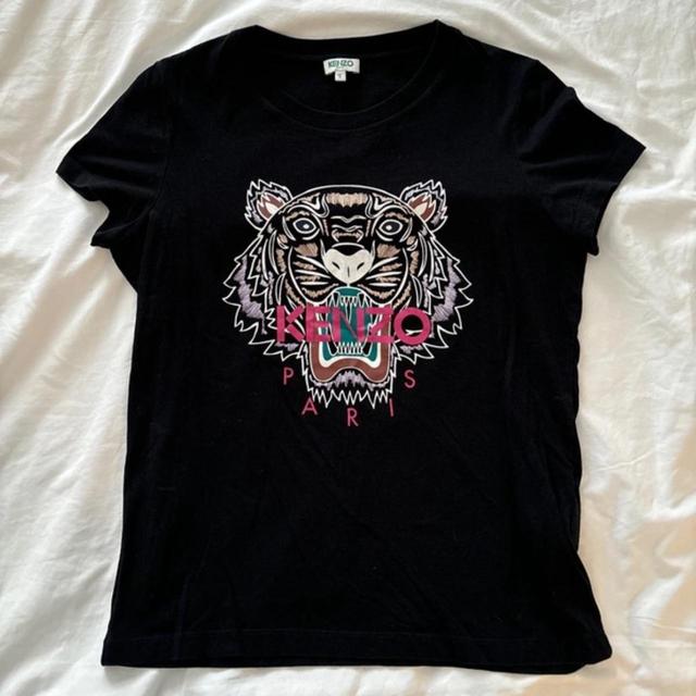 Kenzo Women's T-shirt - Black - 8 on Productcaster.