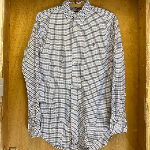 Polo Ralph Lauren Men's Shirt - Multi/Blue - S on Productcaster.