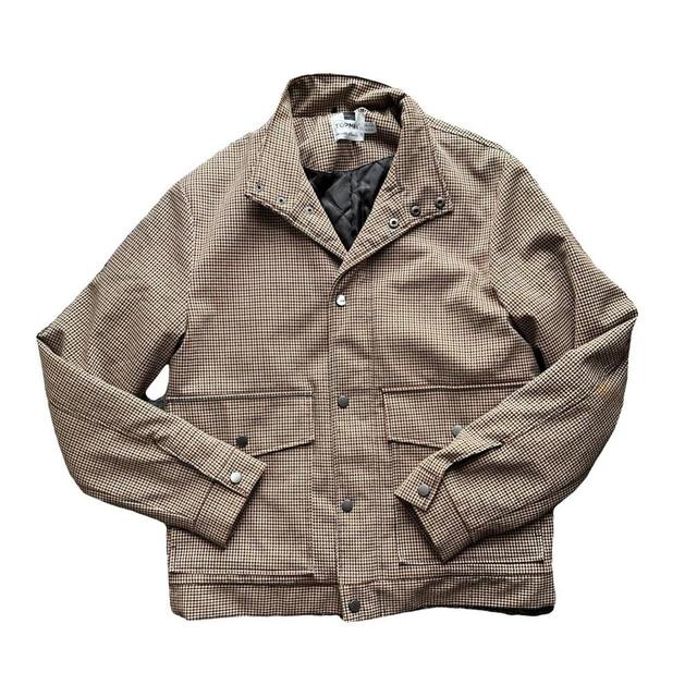 Topman Men's Coat - Brown/Tan - M on Productcaster.