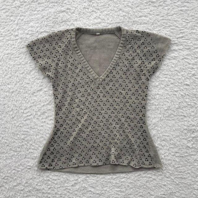 Women's Blouse - Grey - 8 on Productcaster.