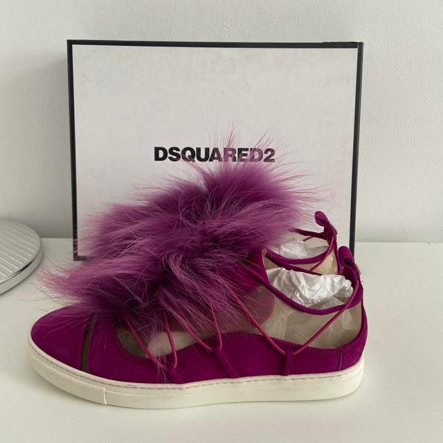 Dsquared2 Women's Trainers - Purple - UK 4 on Productcaster.