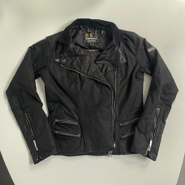 Barbour Women's Bomber Jacket - Black - UK 10 on Productcaster.