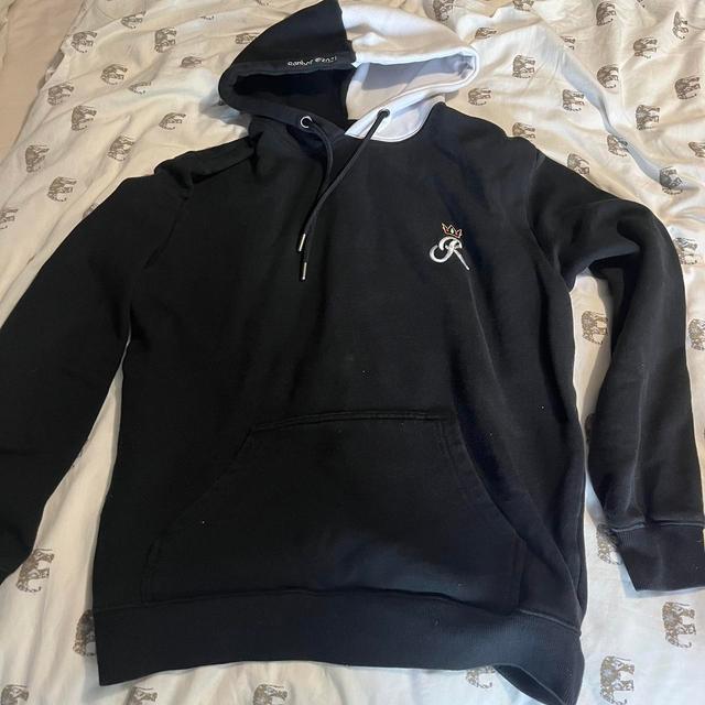 Women's Hoodie - Black/White - M on Productcaster.