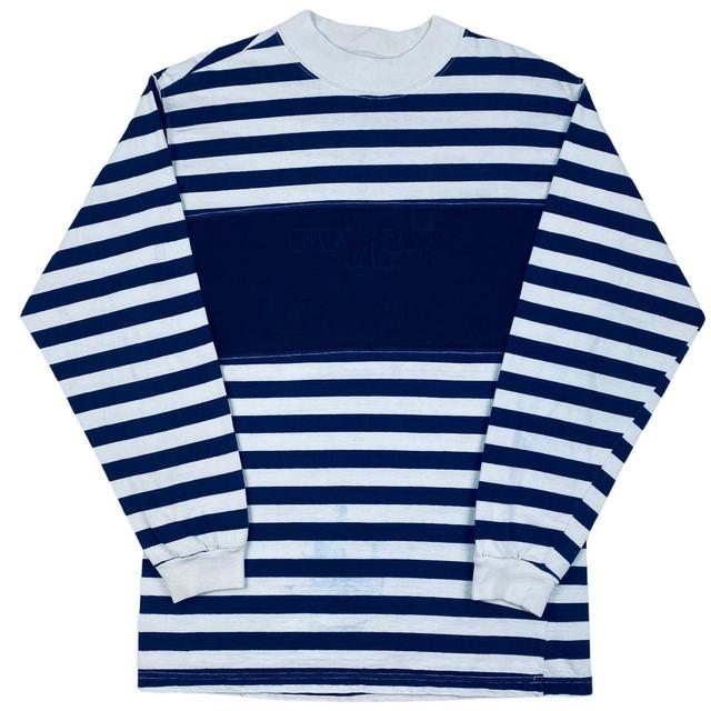 Guess Men's T-shirt - Navy/White - S on Productcaster.