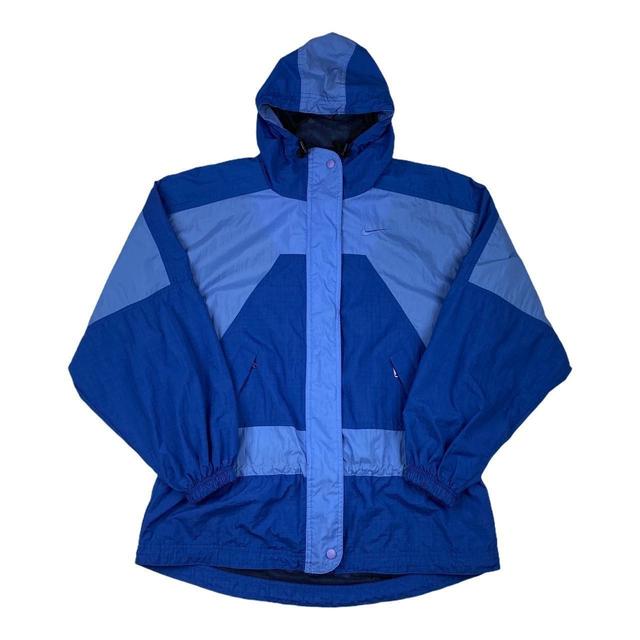 Nike Women's Lightweight Jacket - Blue/Navy - S on Productcaster.