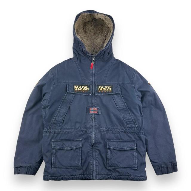 Napapijri Kids' Parka - Navy on Productcaster.