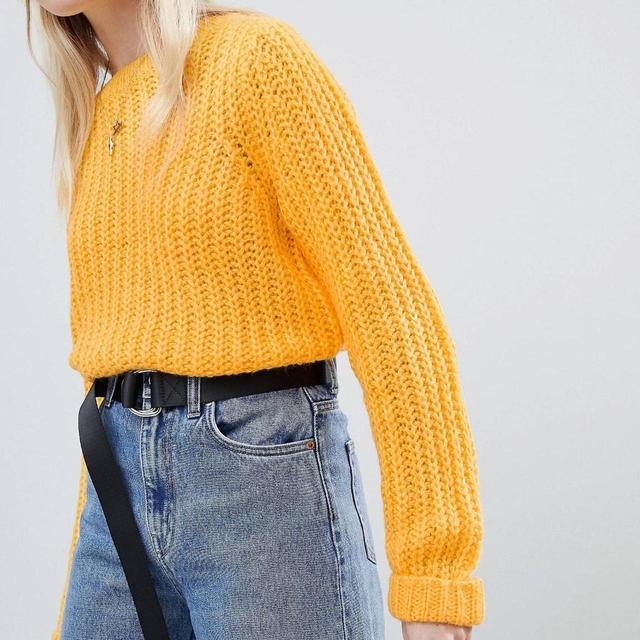 Noisy May Women's Jumper - Yellow on Productcaster.