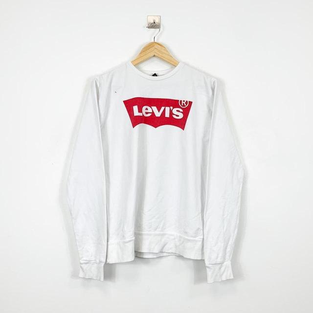 Levi's Women's Sweatshirt - White - M on Productcaster.