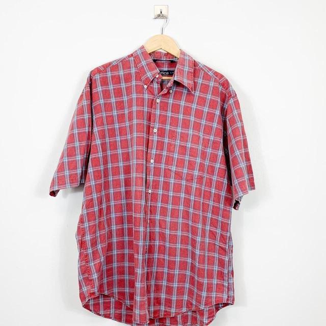 Nautica Men's Shirt - Red - XL on Productcaster.