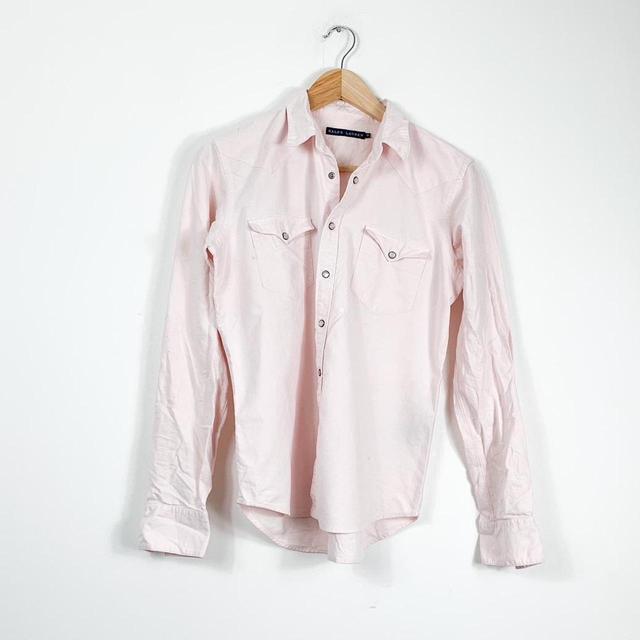 Ralph Lauren Women's Shirt - White - S on Productcaster.