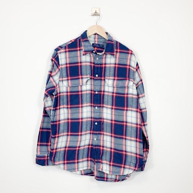 Polo Ralph Lauren Men's Shirt - Navy - L on Productcaster.