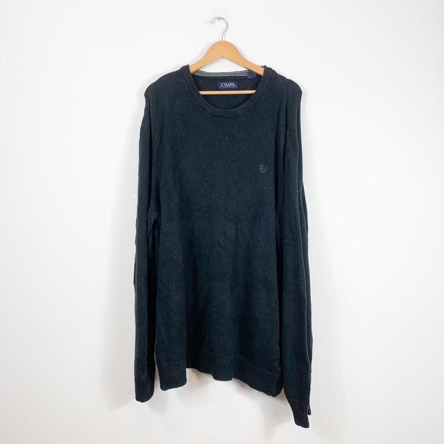 Chaps Men's Jumper - Black - XXL on Productcaster.