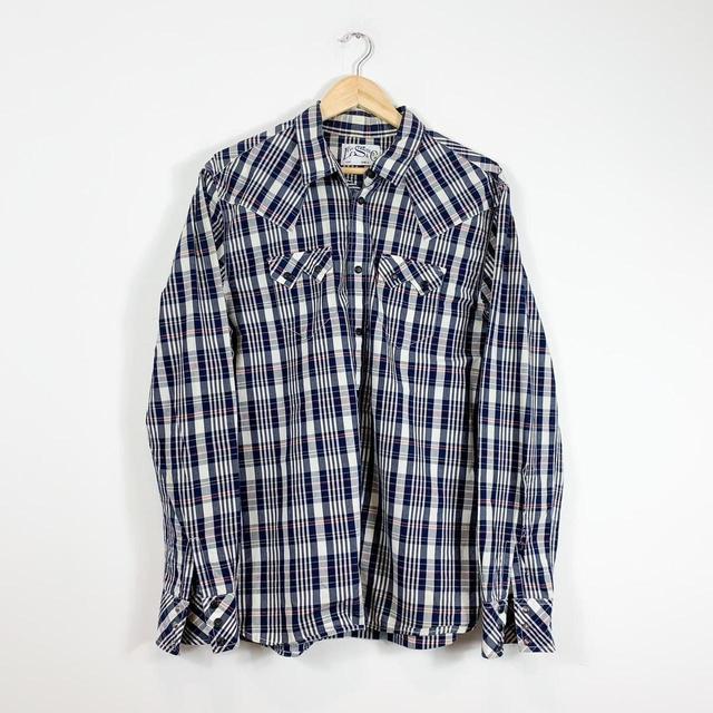 Levi's Men's Shirt - Navy - L on Productcaster.