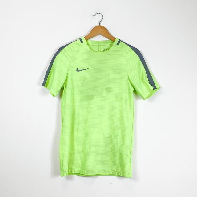 Nike Men's T-shirt - Yellow - S on Productcaster.