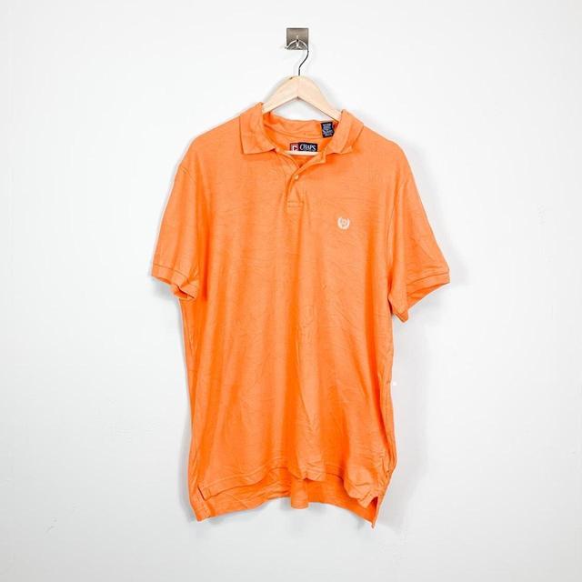 Chaps Men's Polo shirt - Orange - L on Productcaster.