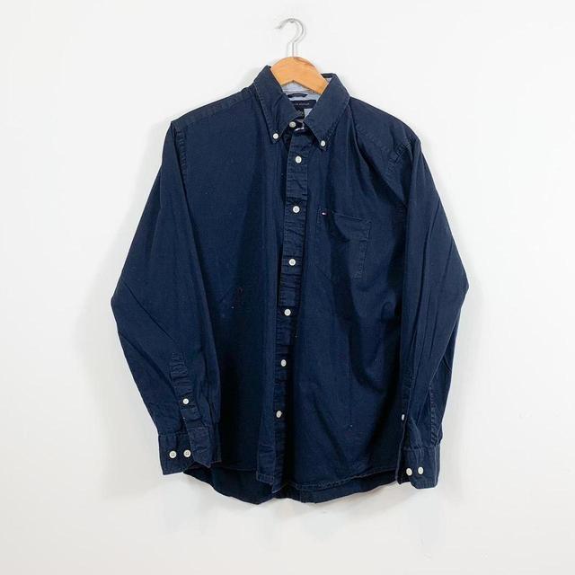 Tommy Hilfiger Women's Shirt - Navy - M on Productcaster.