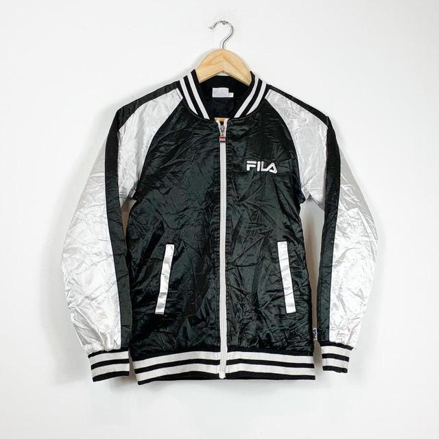 Fila Women's Jacket - Black - S on Productcaster.