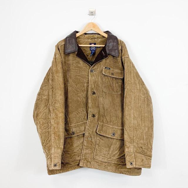 Chaps Men's Coat - Brown - XL on Productcaster.