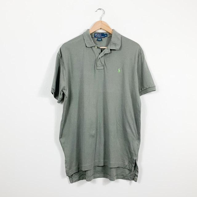 Ralph Lauren Men's Polo shirt - Green - M on Productcaster.