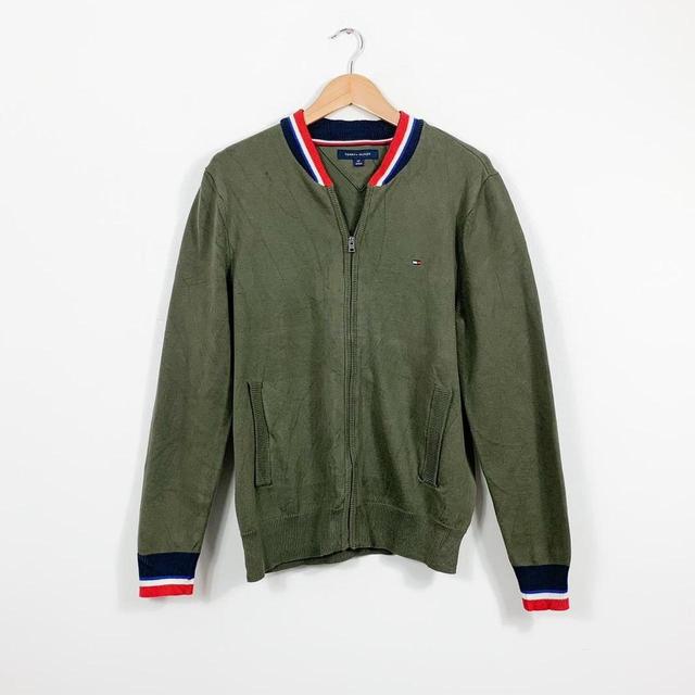 Tommy Hilfiger Men's Jacket - Green - S on Productcaster.