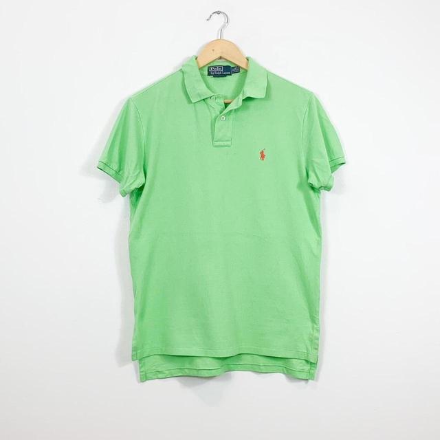 Ralph Lauren Men's Polo shirt - Green - M on Productcaster.