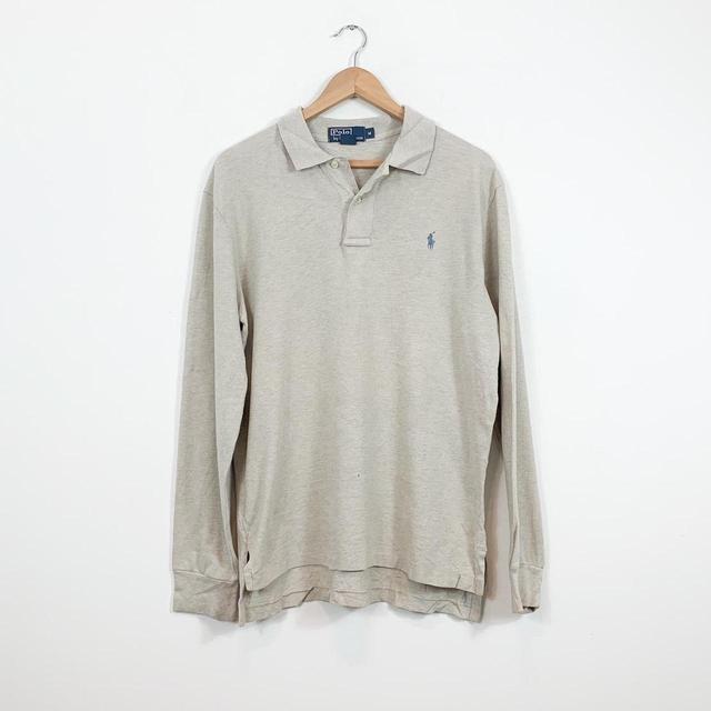 Ralph Lauren Men's Polo shirt - Grey - M on Productcaster.