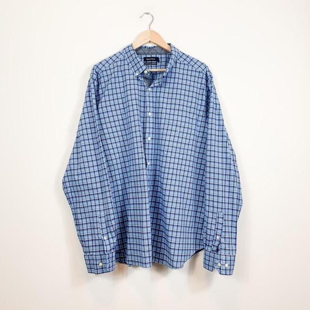 Nautica Men's Shirt - Blue - M on Productcaster.