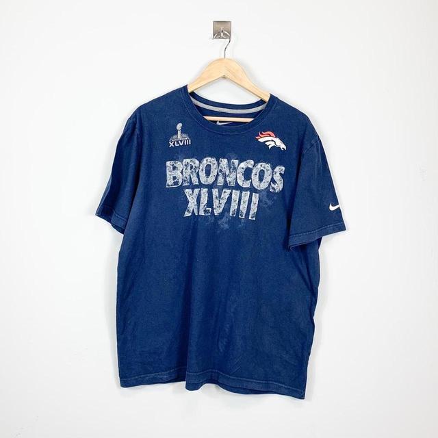 Nike Men's T-shirt - Navy - XL on Productcaster.