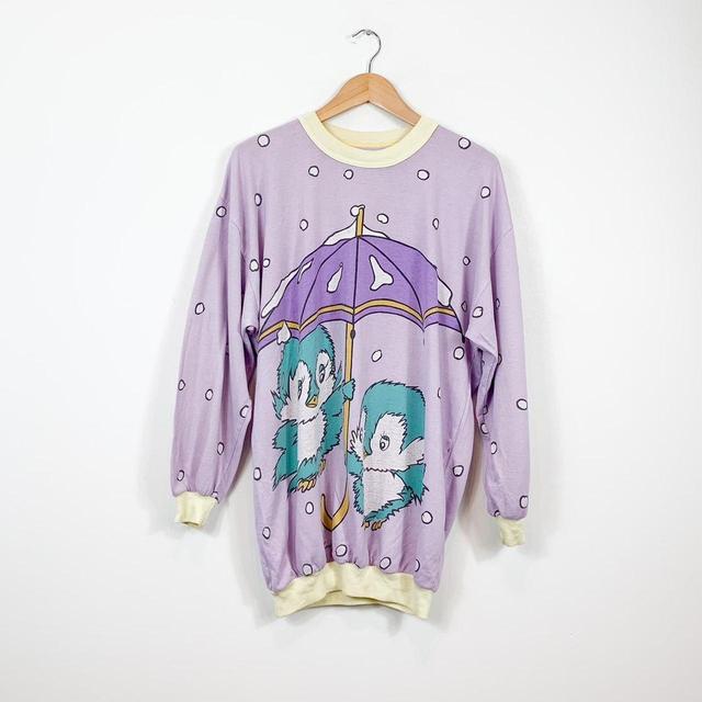 Women's Jumper - Purple/Blue - L on Productcaster.