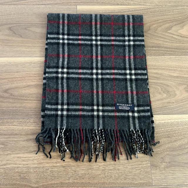 Burberry Men's Scarf - Grey on Productcaster.