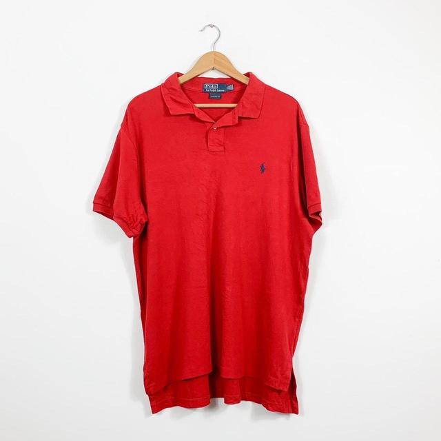 Ralph Lauren Men's Polo shirt - Red - XL on Productcaster.