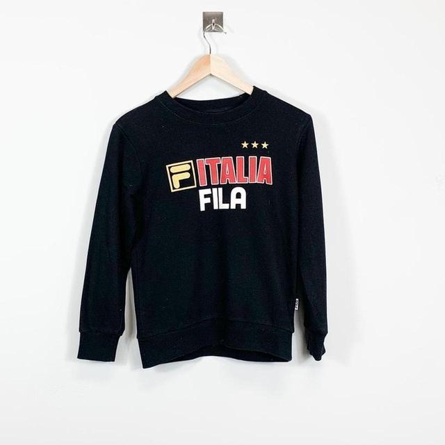 Fila Women's Sweatshirt - Black - M on Productcaster.