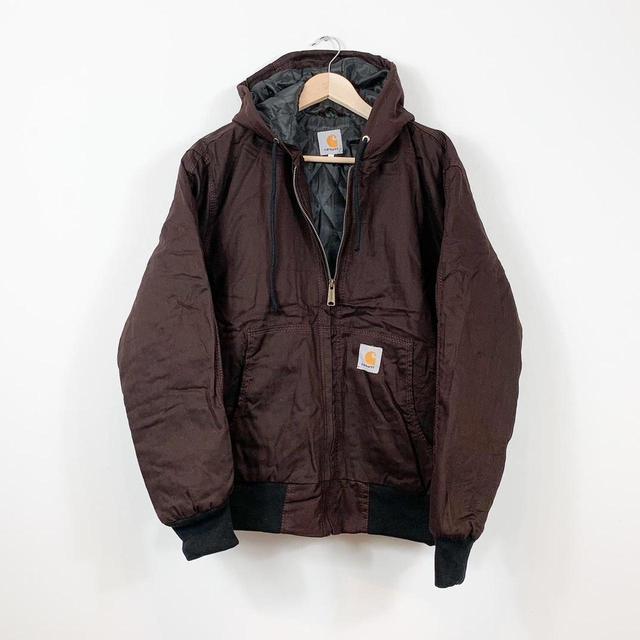 Carhartt Men's Jacket - Brown - M on Productcaster.