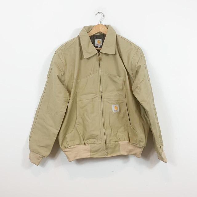 Carhartt Men's Jacket - Cream - S on Productcaster.