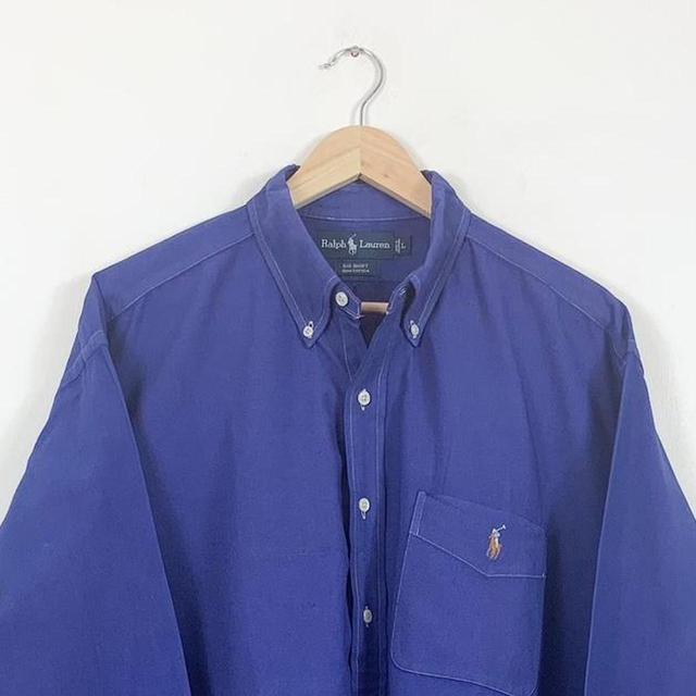 Ralph Lauren Men's Shirt - Blue - L on Productcaster.