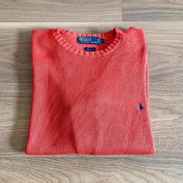 Ralph Lauren Men's Sweatshirt - Orange - L on Productcaster.