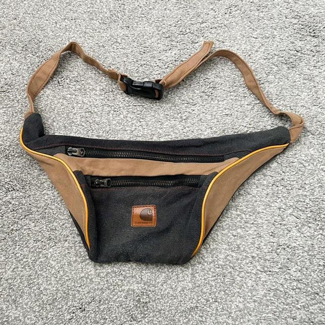 Carhartt Men's Bum bags and belt bags - Brown/Grey on Productcaster.