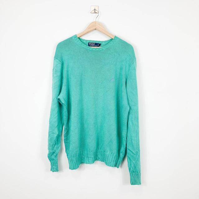 Polo Ralph Lauren Men's Sweatshirt - Green - L on Productcaster.