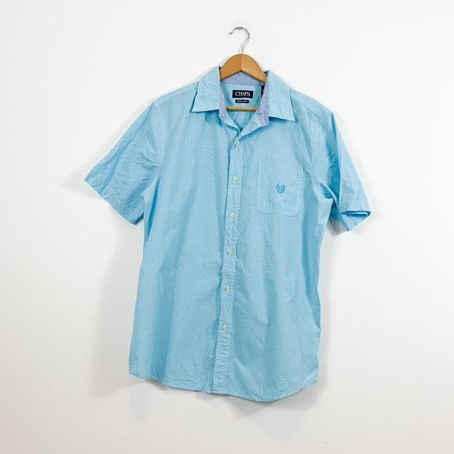 Chaps Men's Shirt - Blue - S on Productcaster.