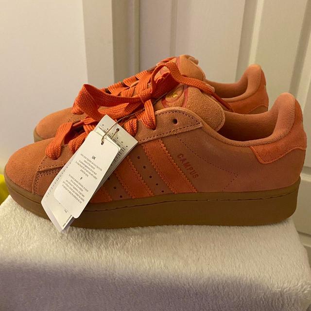 Adidas Originals Women's Trainers - Orange/Pink - UK 9 on Productcaster.