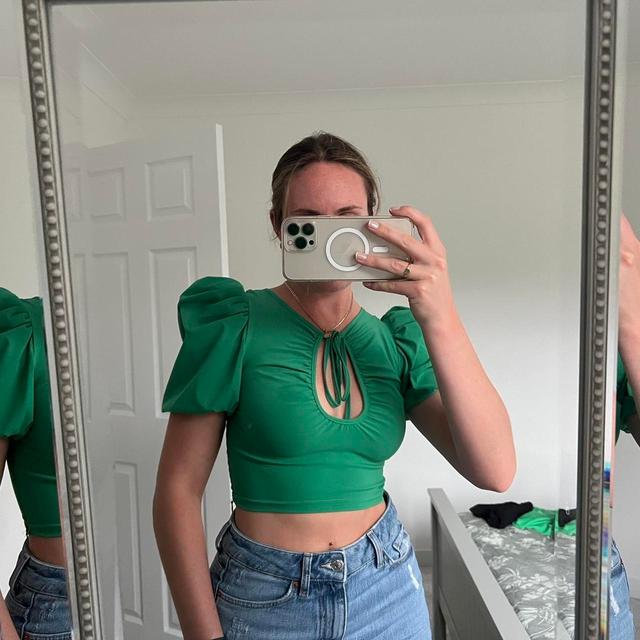 NaaNaa Women's Crop top - Green - 6 on Productcaster.