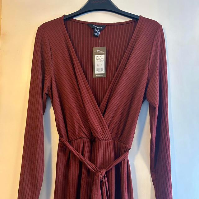 New Look Women's Jumpsuit - Burgundy - UK 12 on Productcaster.