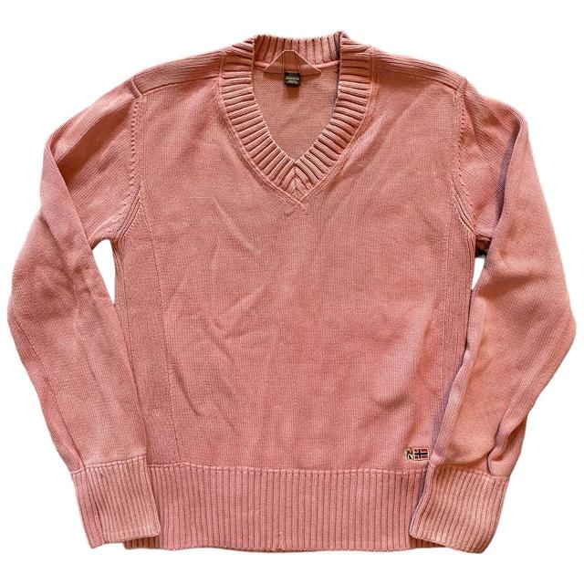 Napapijri Women's Jumper - Pink - S on Productcaster.