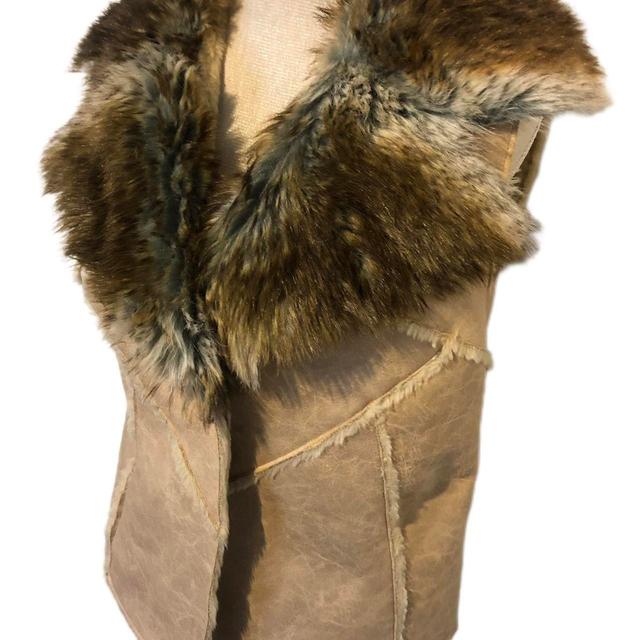 Vintage Women's Gilet - Brown - UK 12 on Productcaster.