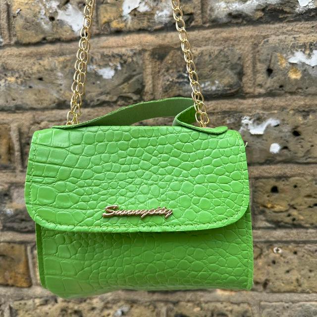 Vintage Women's Crossbody bags - Green on Productcaster.