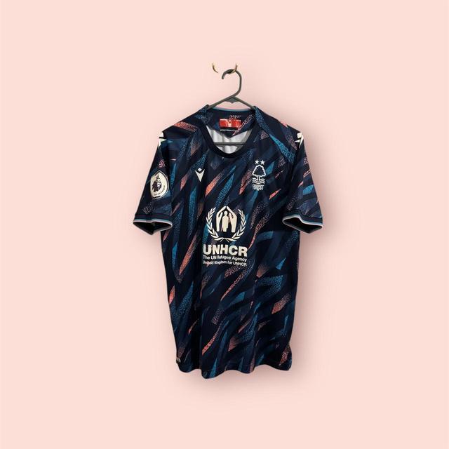 Puma Men's T-shirt - Navy/Multi - XL on Productcaster.