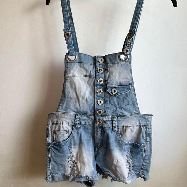 Parisian Women's Dungarees - Blue - UK 10 on Productcaster.