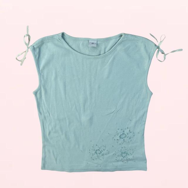 New Look Women's Top - Blue - 14 on Productcaster.